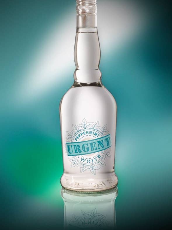 Branco urgente de hortelã-pimenta por atacado de Distillerie des Moisans