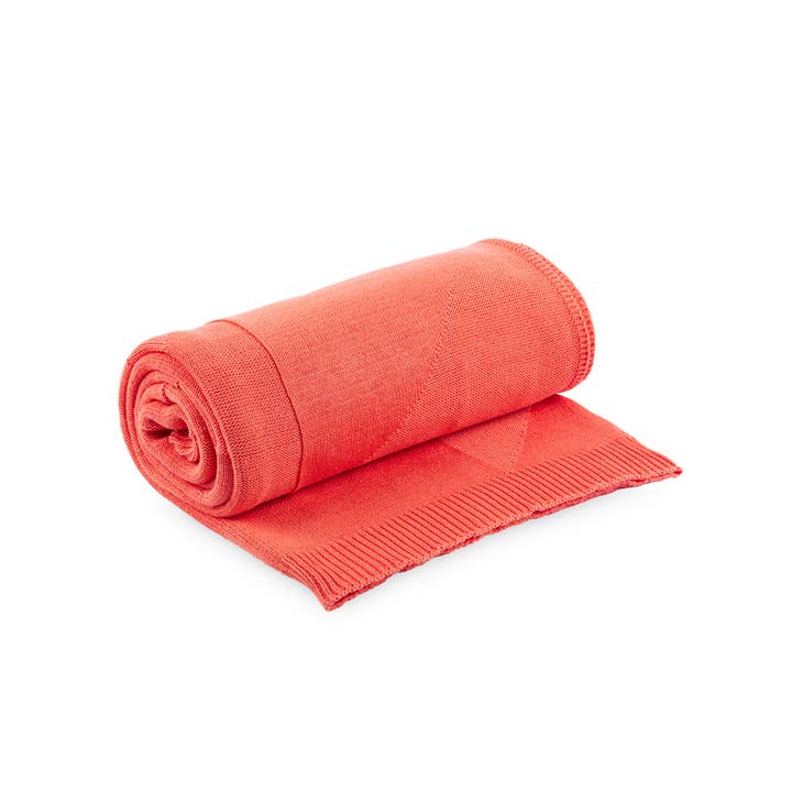 AGATHA PORTO - Vendita all'ingrosso Plaid - Plaid Serra - Corallo1