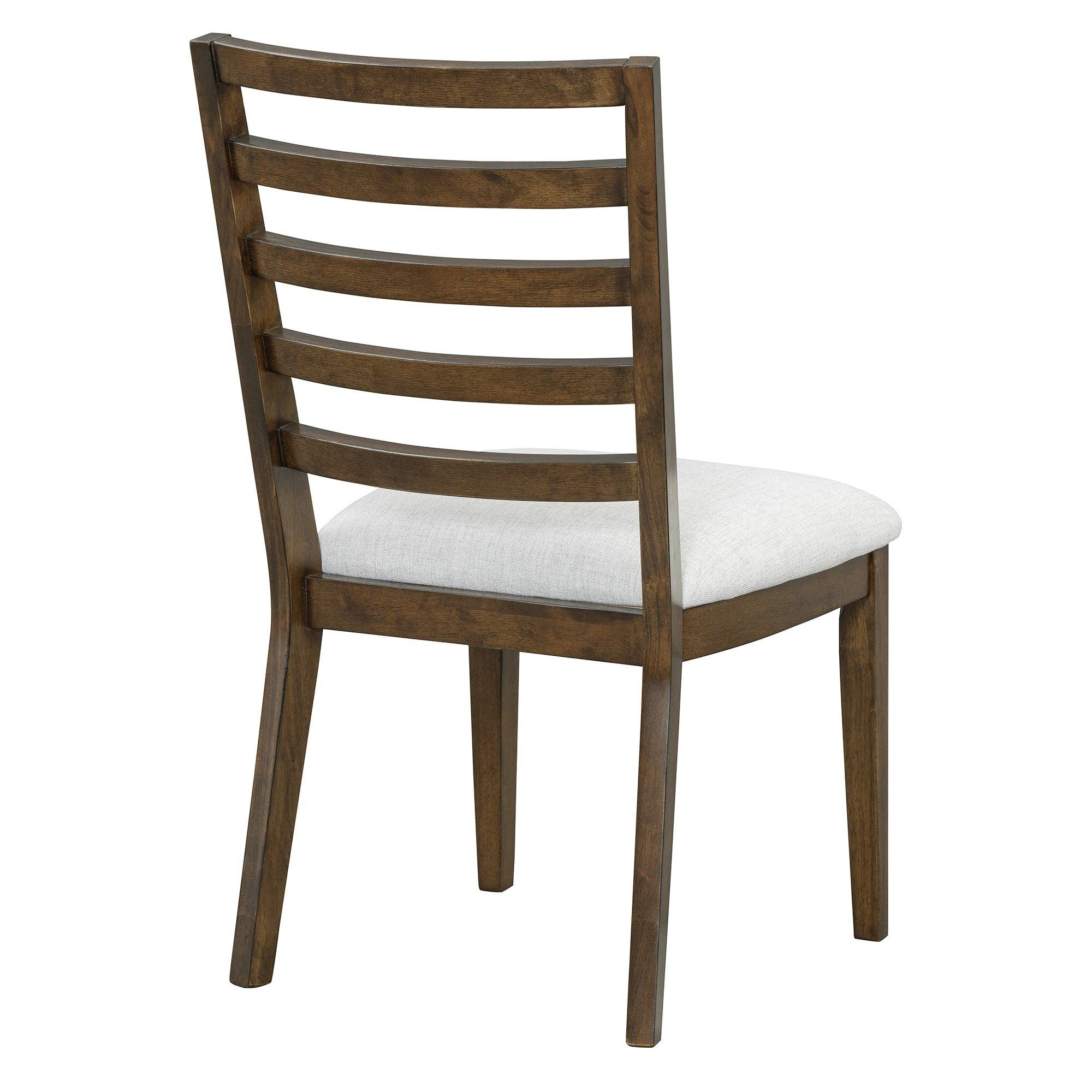 39F Inc. - Vente Salon de terrasse - Ensemble de salle à manger extensible rond en noyer de 5 pièces pour 4 personnes43