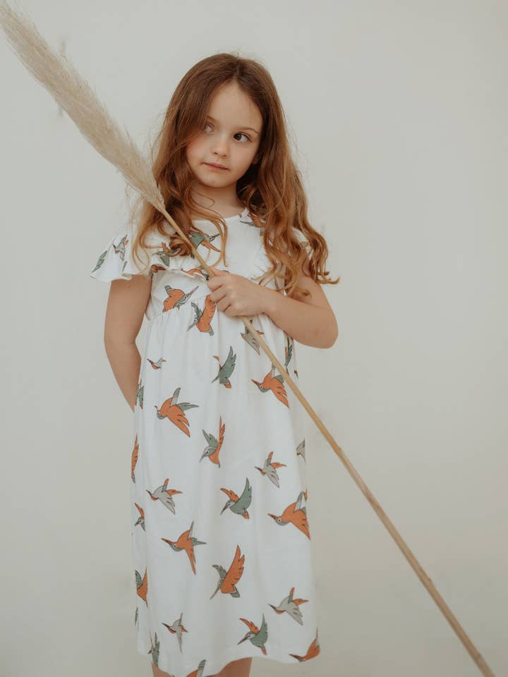 Birdsong Dress for wholesale by Turtledove London