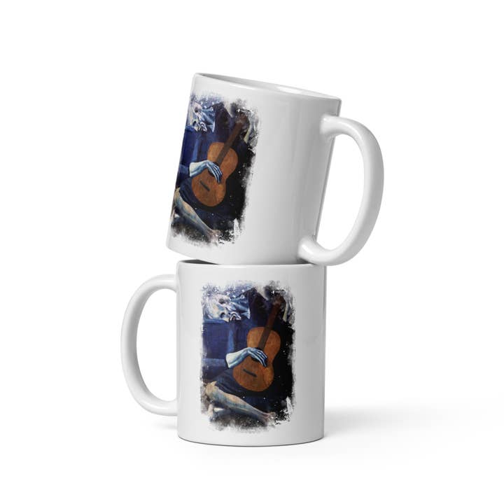 Art-O-Rama Shop - Wholesale Coffee Mug - Picasso - The Old Guitarist Artwork Mug6