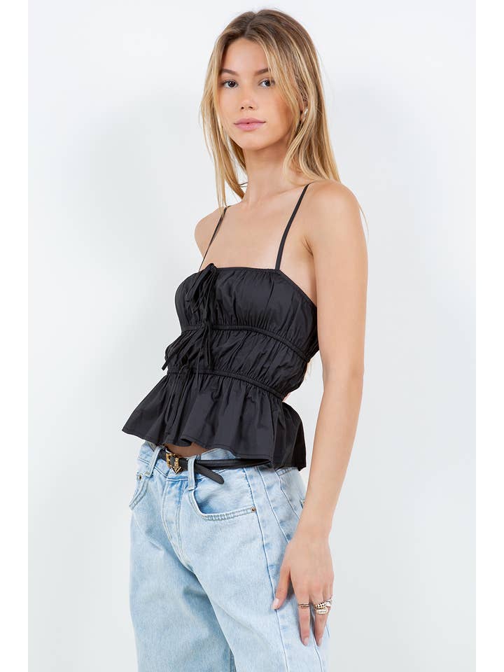 Beige CAMISETA SIN MANGAS DE POPELINA de venta al por mayor en Faire8