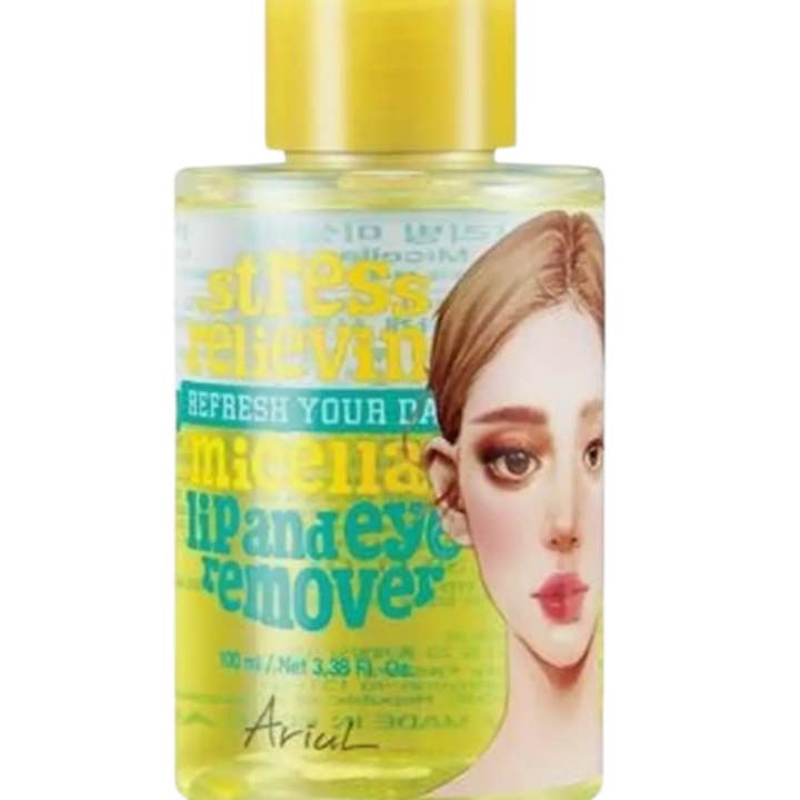 Ariul Stress Relieving Micellar Lip And Eye Remover for wholesale by YOLA BEAUTY