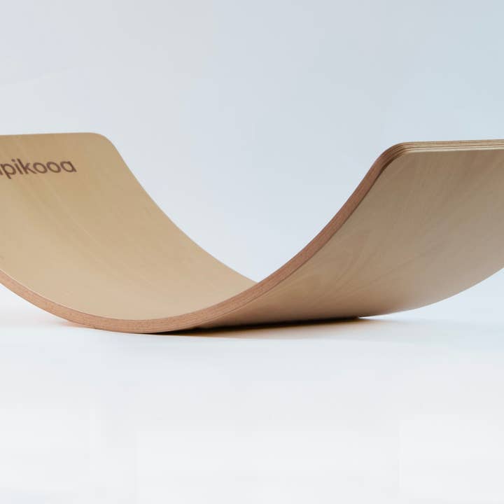 Capikooa - Wholesale Wood Toy - Kids - Medium thin balance/wobble board (sensory rocking wooden toy