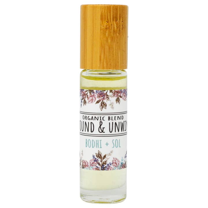 Ground + Unwind Essential Oil Roller for wholesale by Bodhi + Sol