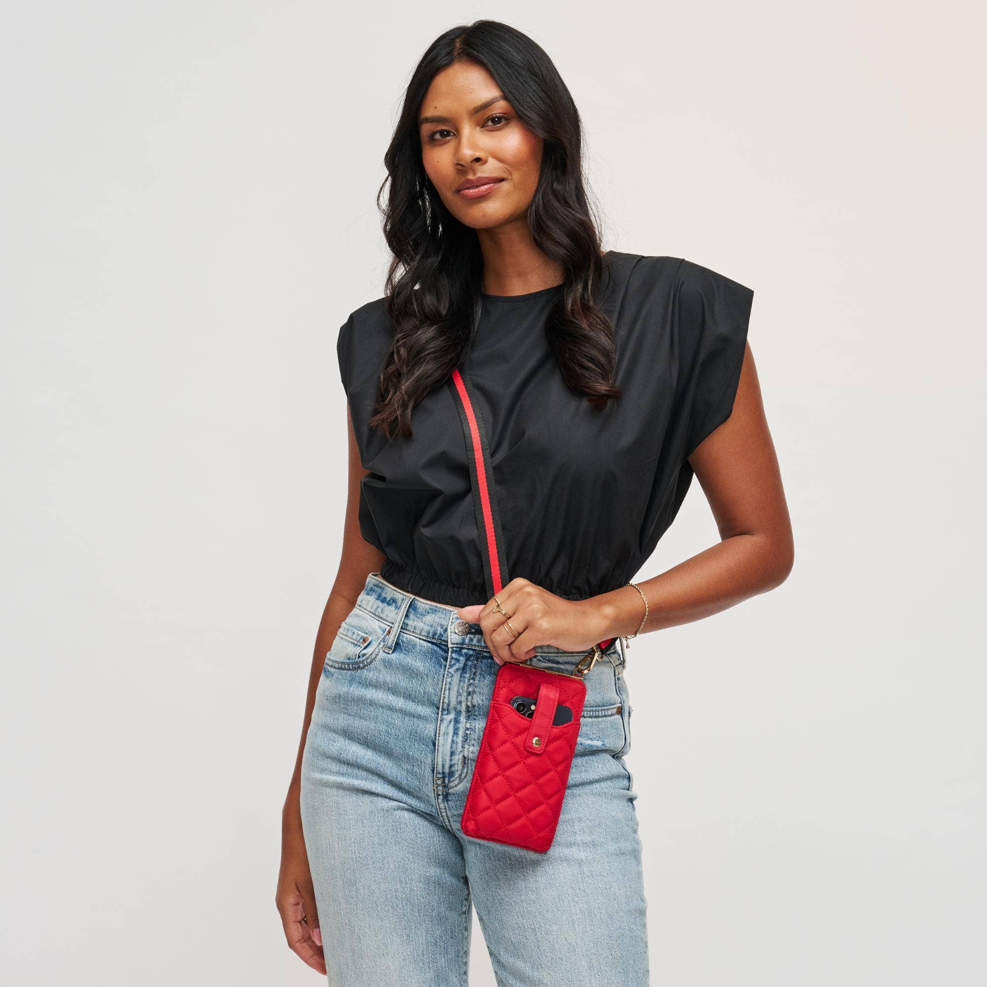 Sol and Selene - Vendita all'ingrosso Portafoglio per cellulare - Donna - Borsa a tracolla trapuntata Duality per cellulare8