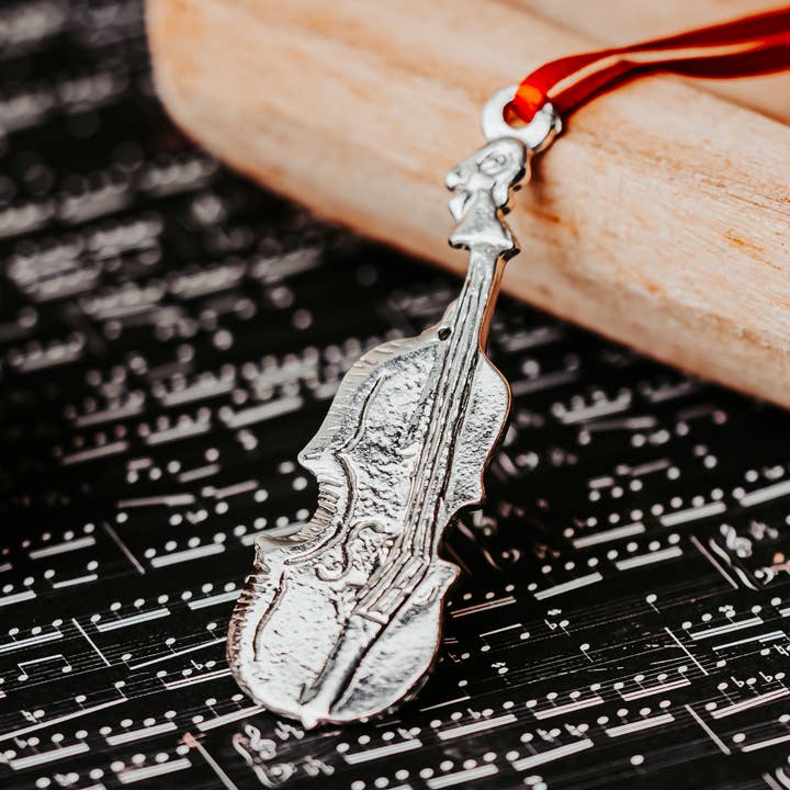 Musik julepynt - Violingave for engroshandel hos House of Morgan Pewter
