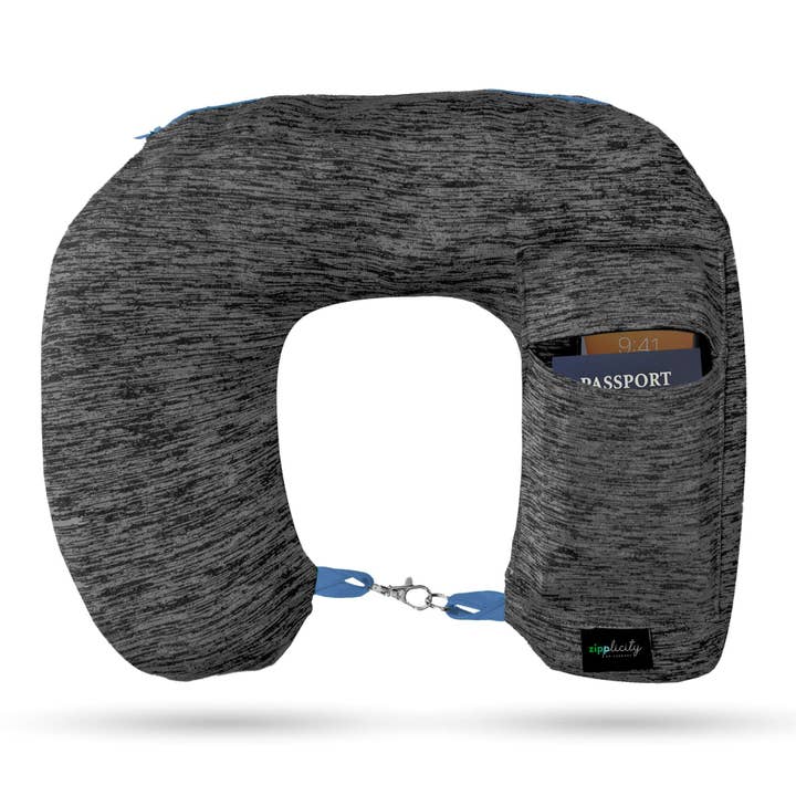 Zipplicity Un-Luggage® - Wholesale Travel Pillow - Zipplicity Un-Luggage® Secret Packable Pillow2