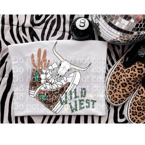 Wild West babe tee for wholesale by Rustic Rose Western Boutique