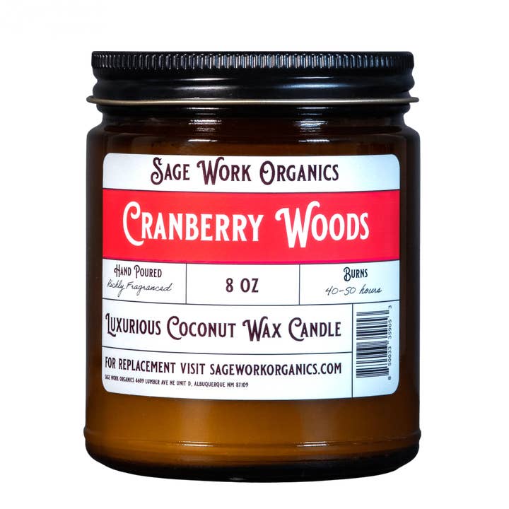 Vela Cranberry Woods para venta al por mayor de Sage Work Organics Inc.