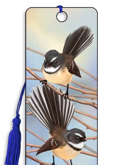3D Royce bookmark - Fantails for wholesale by Artgame Ltd.
