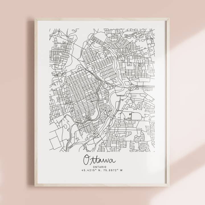 Ottawa, Ontario Karta för wholesale av Bode Goods Co