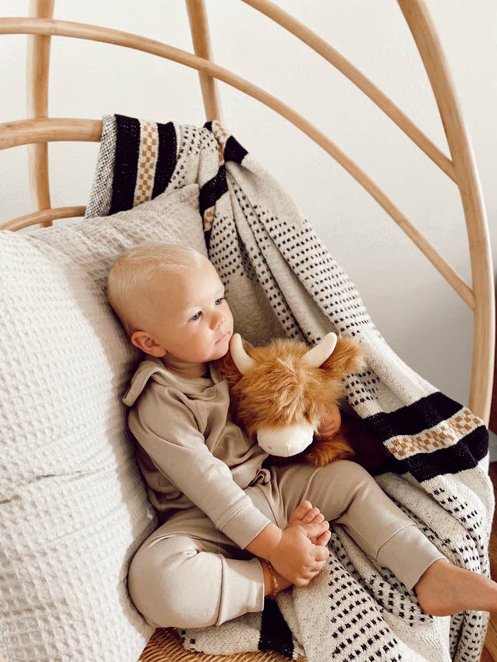 Colored Organics - Wholesale Hoodie - Kids - Organic Baby & Kids Madison Hooded Pullover - Clay