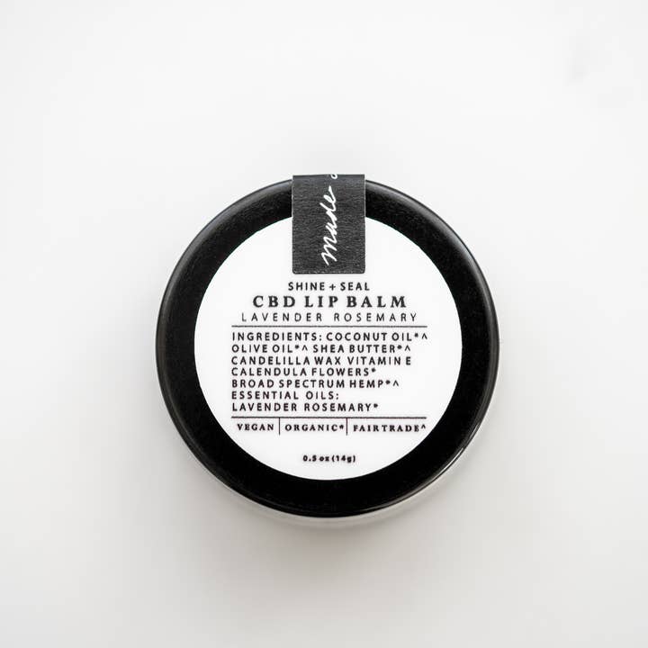 Baceae - Wholesale CBD Balm - shine + seal cbd lip balm