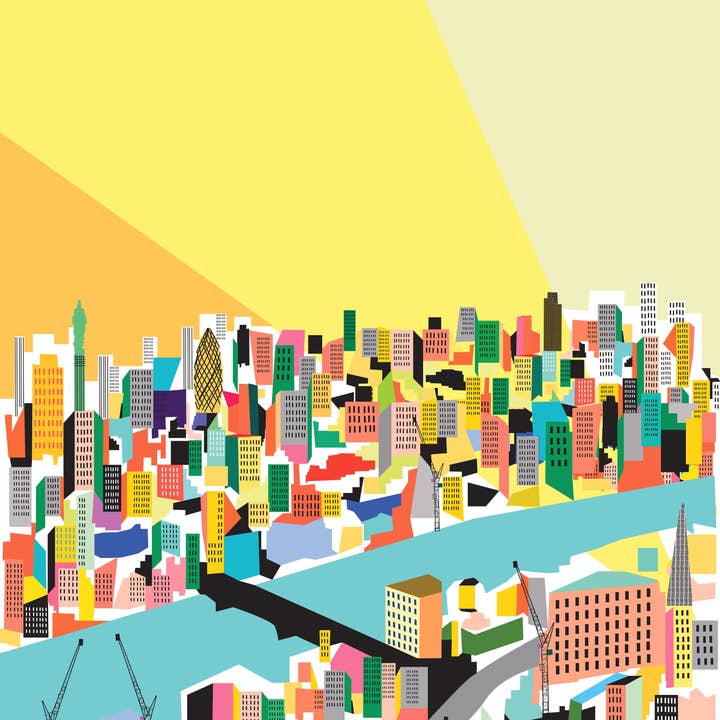 Impression Giclée 'The River' pour la vente par RUDE