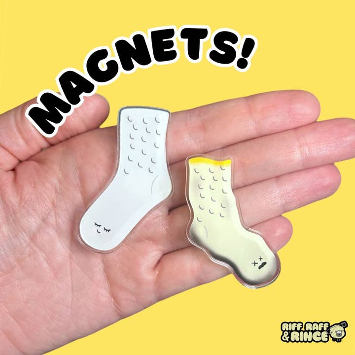 Conjunto de Ímanes Poodle Feliz/Triste por atacado de Riff Raff & Rince