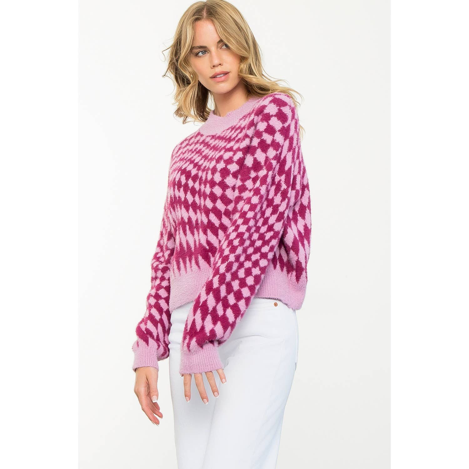 LILAS Pull à col montant en vente sur Faire8