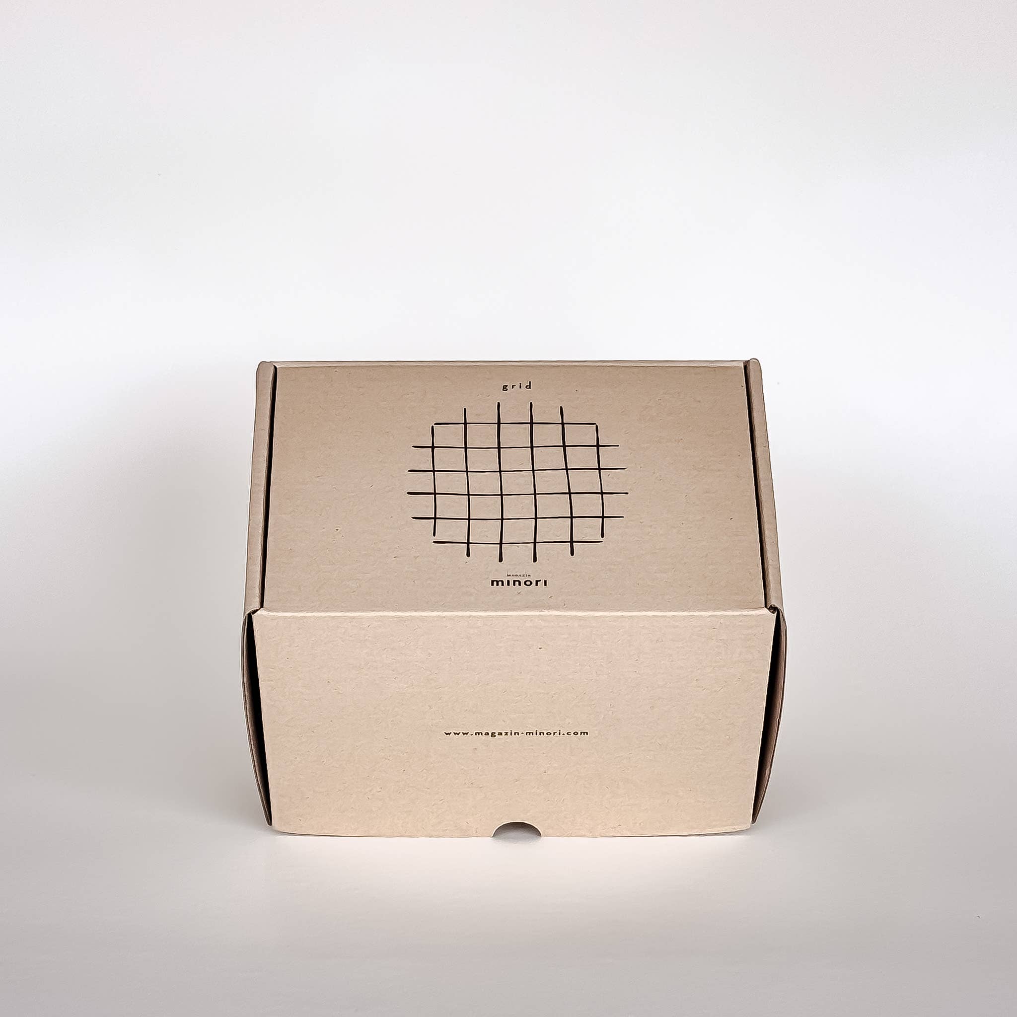 Magazin Minori - Wholesale Vase - Vase Grid - mare blue1