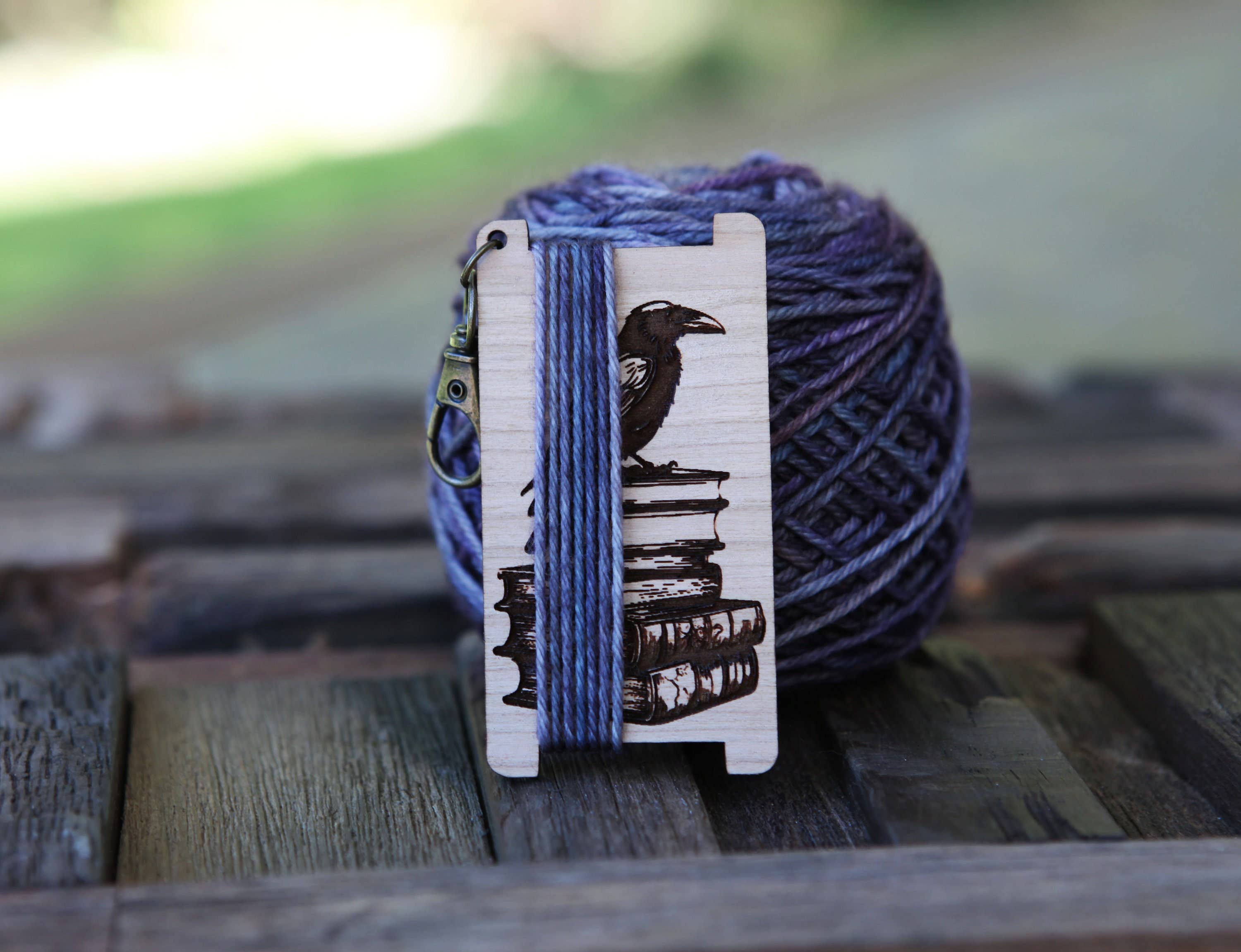 Sunrise Grove - Wholesale Knitting/Crochet Supplies - Raven Antique Books Yarn WPI Control Tool Cherry Gauge