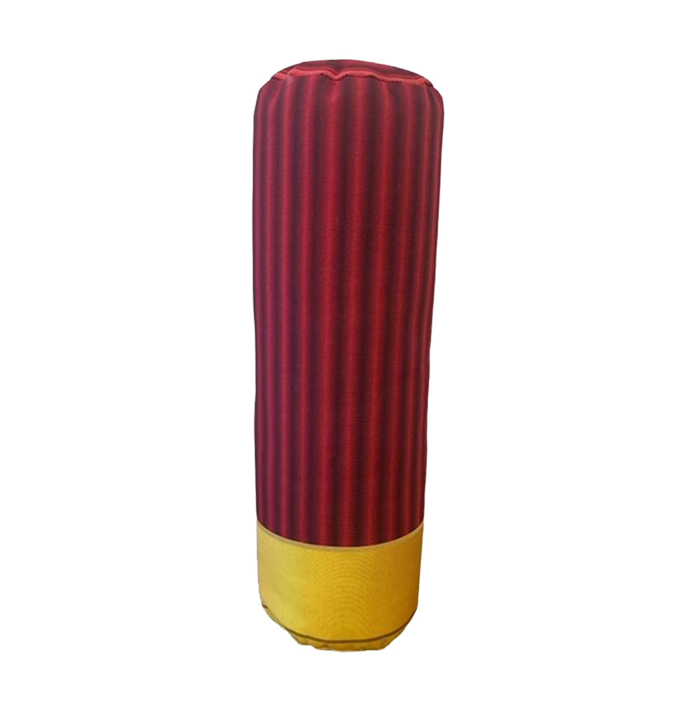 HushTubby - Wholesale Throw/Decorative Pillow - Red Shotgun Shell 12GA Pillow. Great Hunter gift. Tubular red shell with gold yellow end