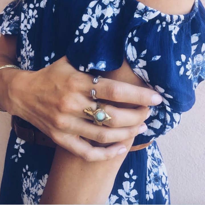 bahgsu jewels - Vendita all'ingrosso Anelli cocktail/statement - Come sopra anello9