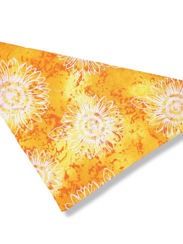 Bandana girasole per la vendita all'ingrosso da parte di Pawtastic Attire