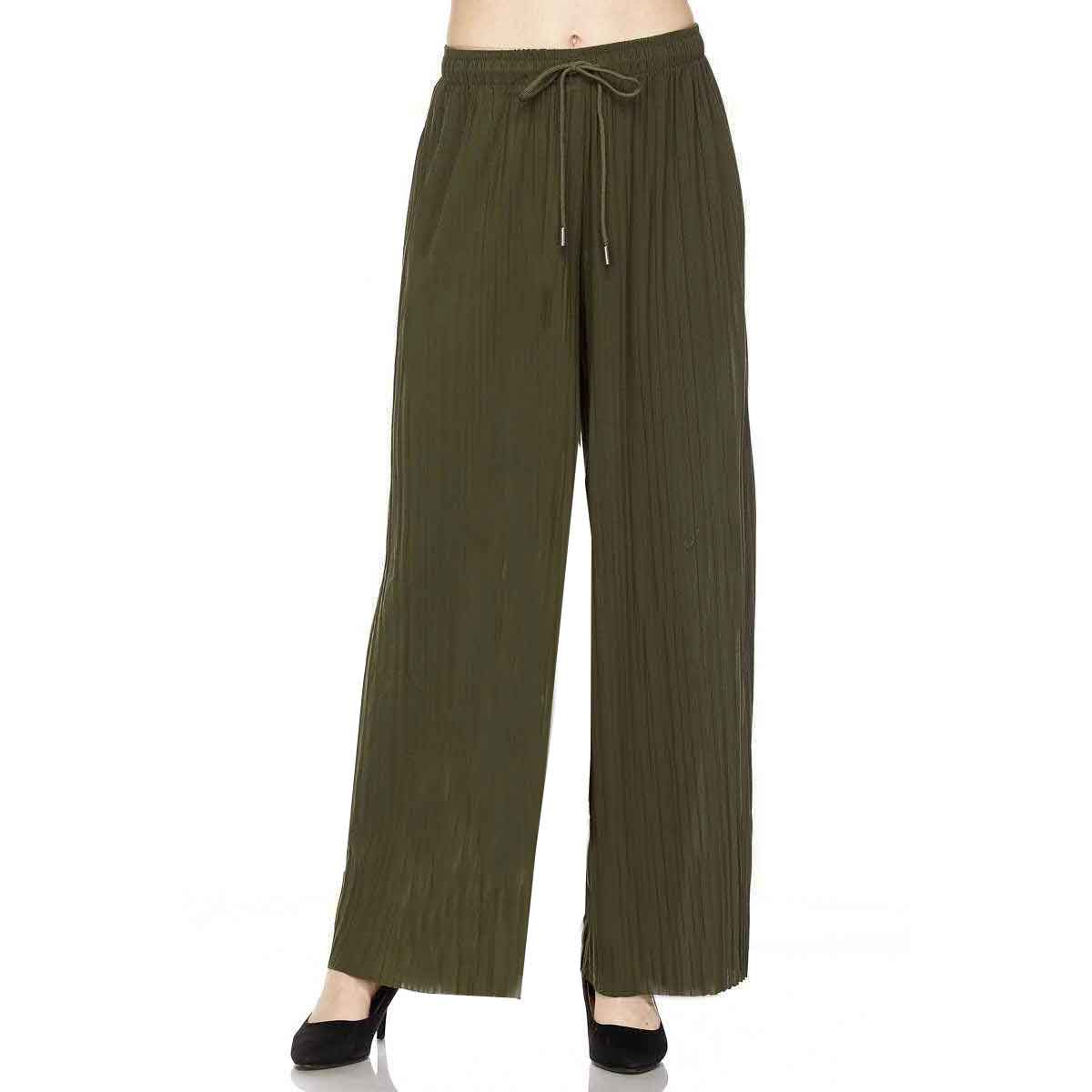 The Magic Scarf Company - Wholesale Pants - Women's - 902T - Pleated (No Hem) Twill Pants4