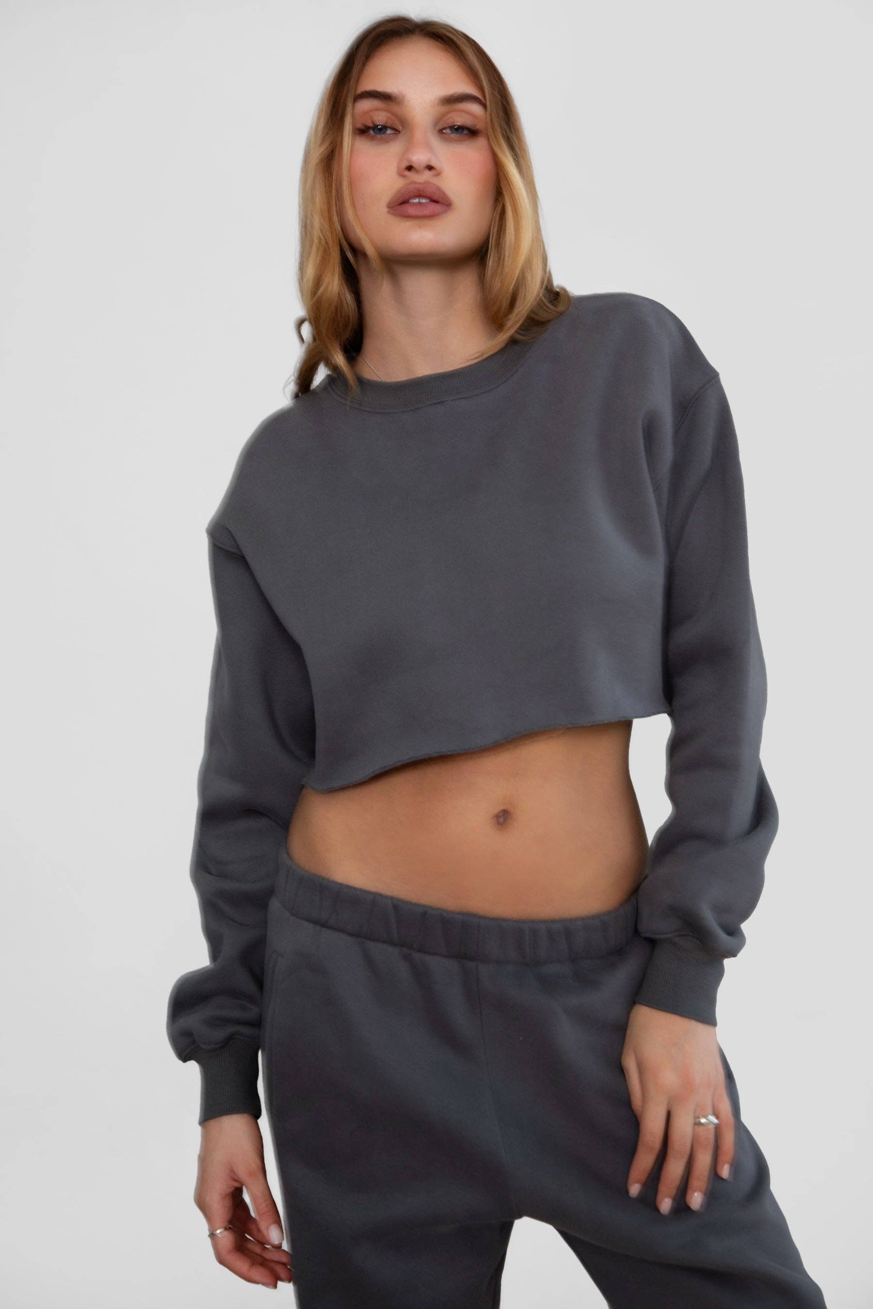 TICTOC - Venta al por mayor Sudadera - Mujer - Sudadera de felpa de lana MOMA con cuello redondo para estar en casa26