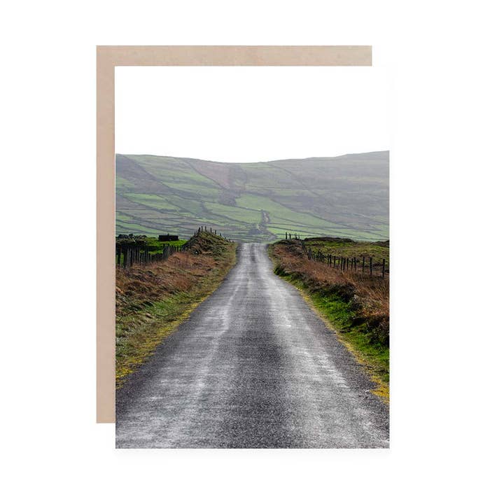 Straight & Narrow - Greeting Card for wholesale by Cowfield Design