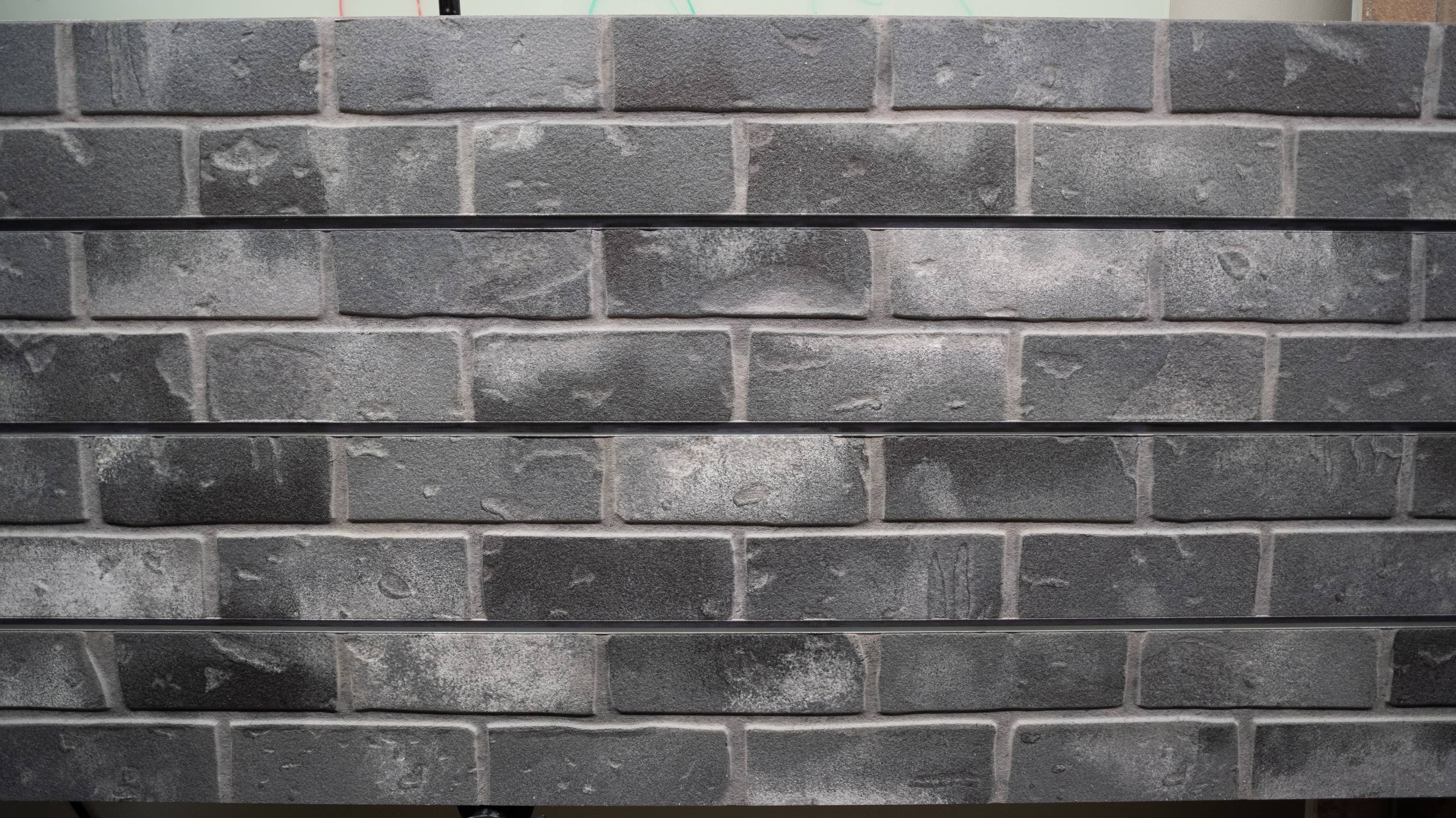 Ninth & Vine - Wholesale Decorative Panel - Slatwall - Brick (Set of two 24" H X 48" L Panels)4