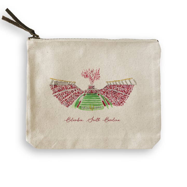 French Graffiti - Wholesale Tea Towel - Columbia, South Carolina Stadium7