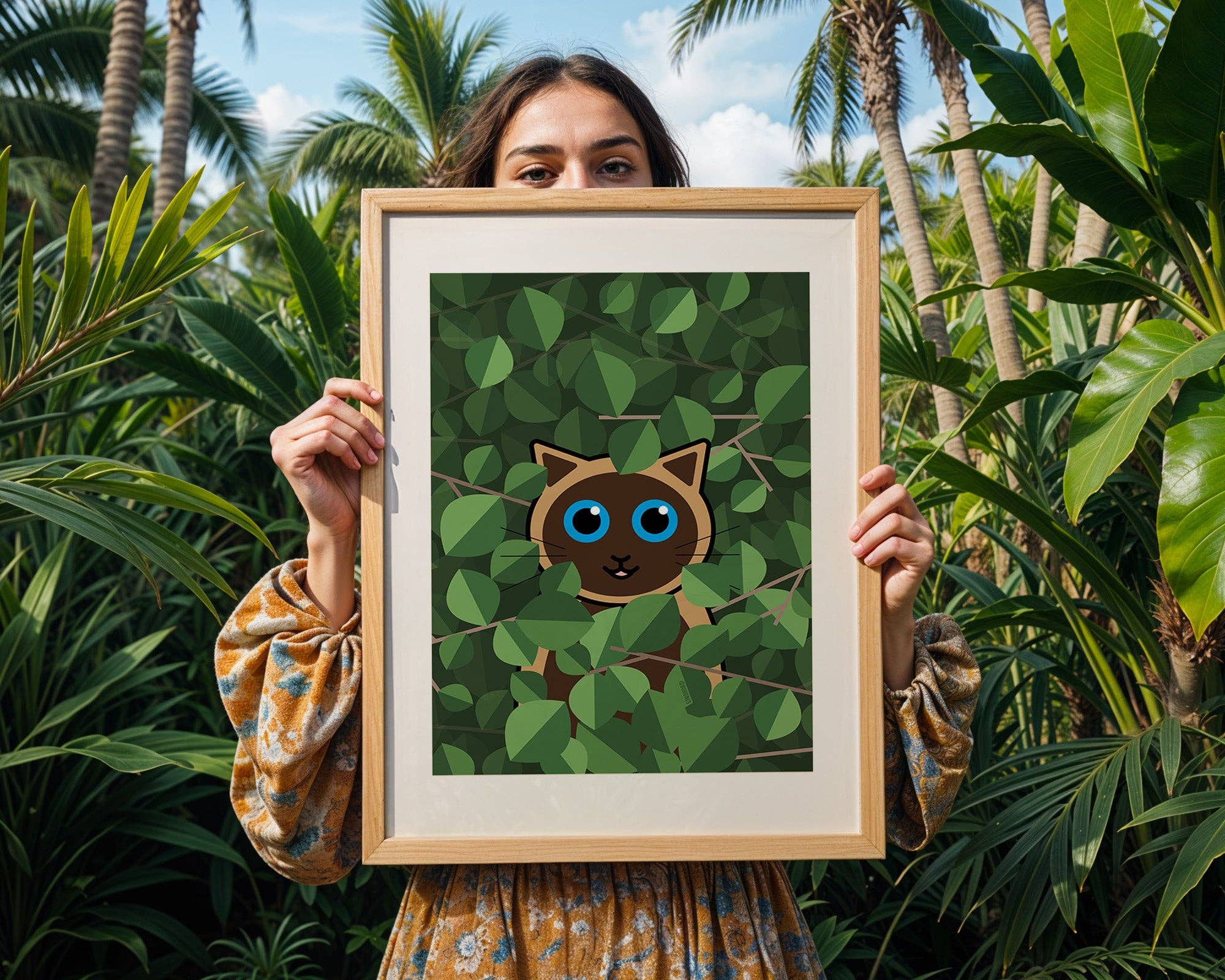 Burones - Wholesale Art Print - Artprint Siamees7