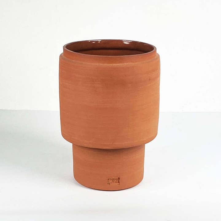 Greatceramics – Vaso por atacado – Vaso Banzai Naked |cerâmica | Pote vegetal |wabi sabi | Clay8