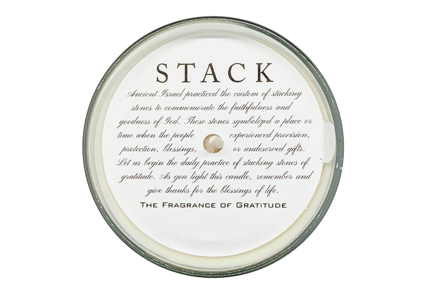 STACK The Fragrance of Gratitude - Vendita all'ingrosso Candela in vasetto - Candela al sale marino e cactus - Lunga durata - Decorazione estiva6