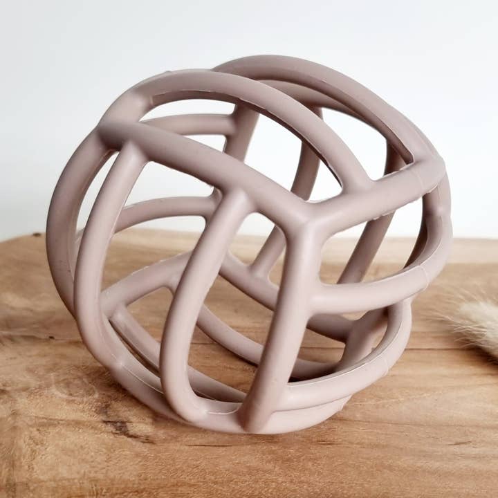 Rammelaartje - Wholesale Handheld Rattle - Baby - Silicone flexible motor ball - Sand0