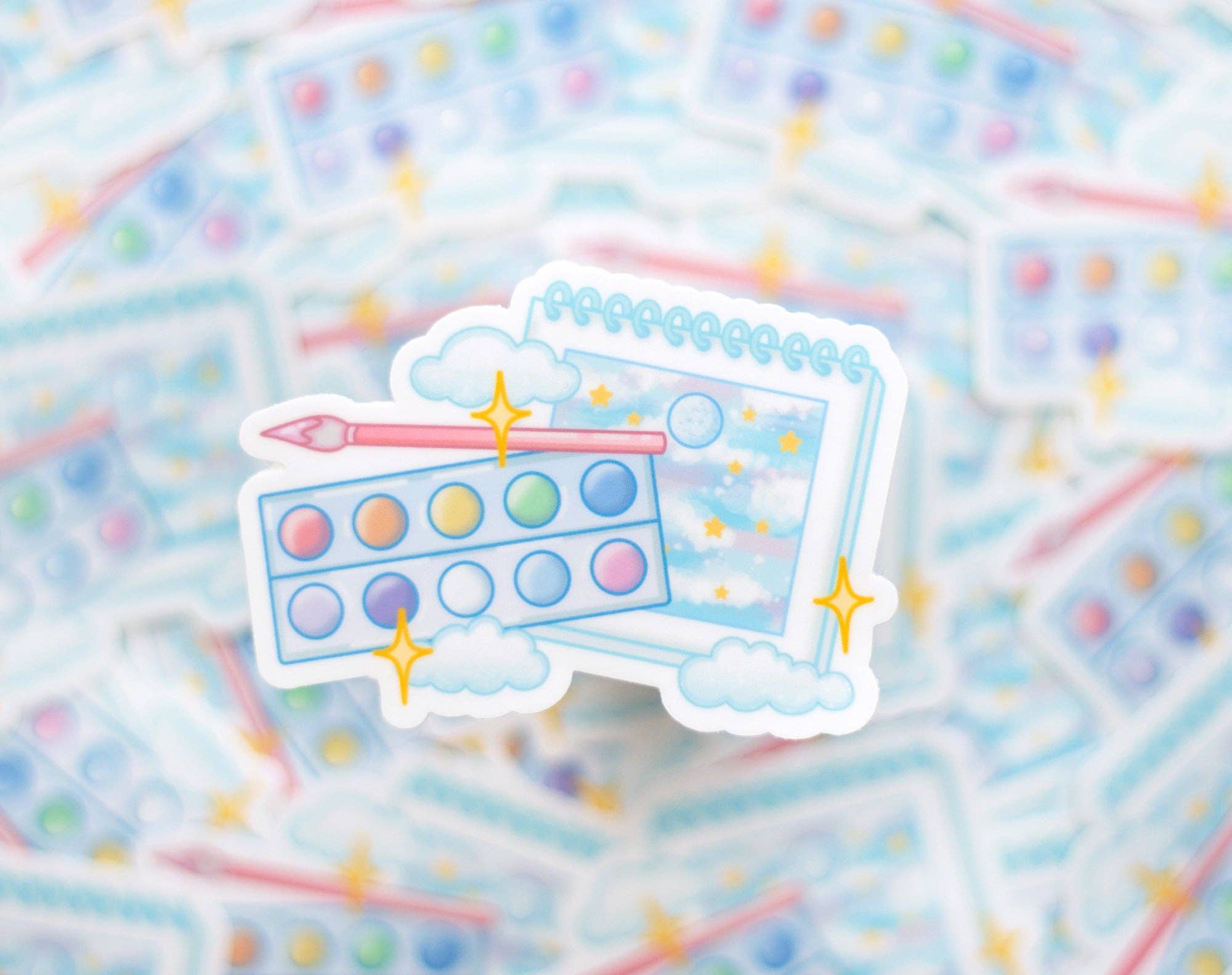 Unicorn Eclipse - Wholesale Sticker - Art Sketchbook Sticker1