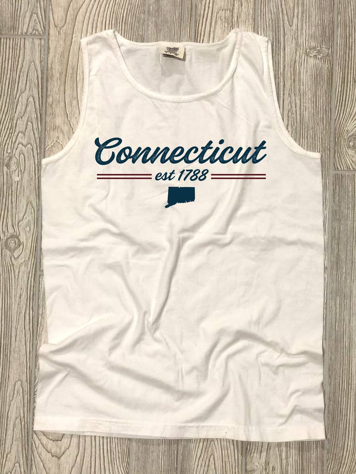 Connecticut skripttank för wholesale av The Stately Shirt Co.