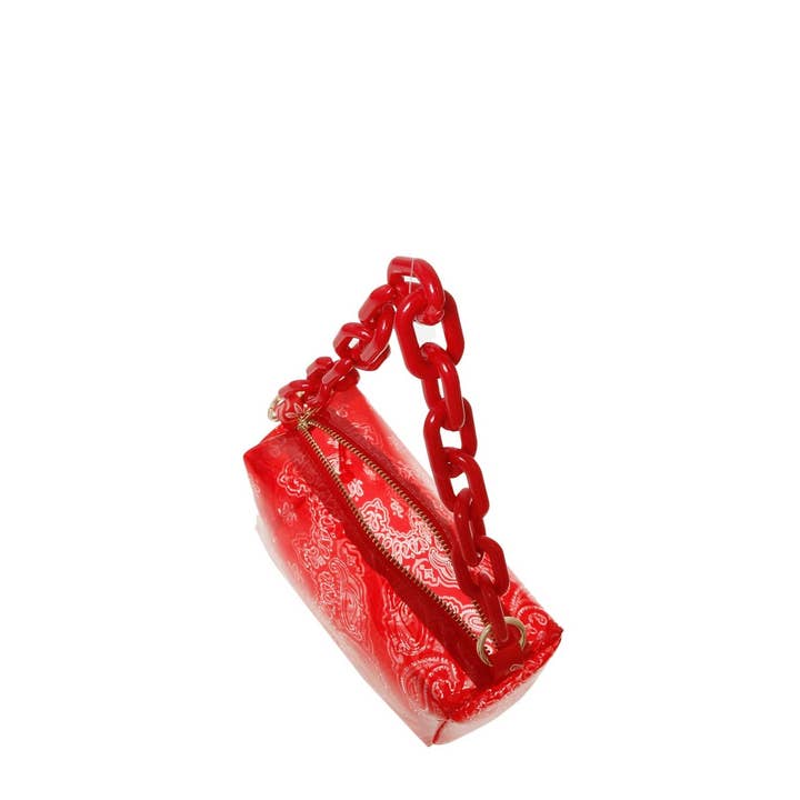 anbfashion - Venta al por mayor Bandolera - Mujer - Bolsa transparente con estampado Amoeba