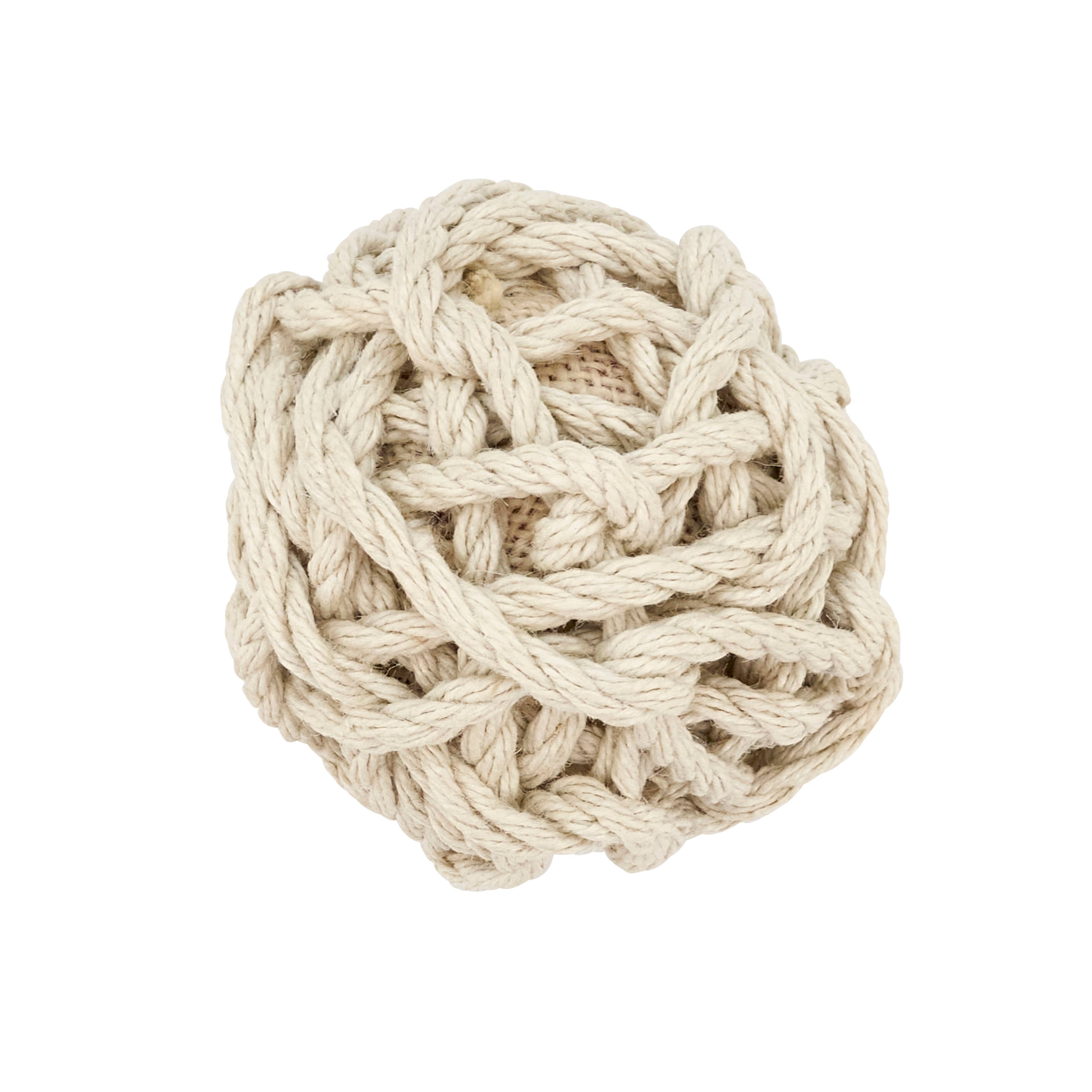 Ivoor Jute touwbaldecoratie voor groothandel op Faire0