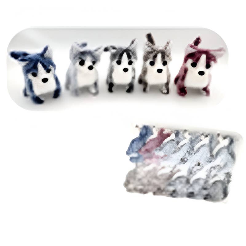 Deluxe Import Trading – wholesale Stuffed/plush toy – Kids & baby – Dog Toy Husky's- asst colors0