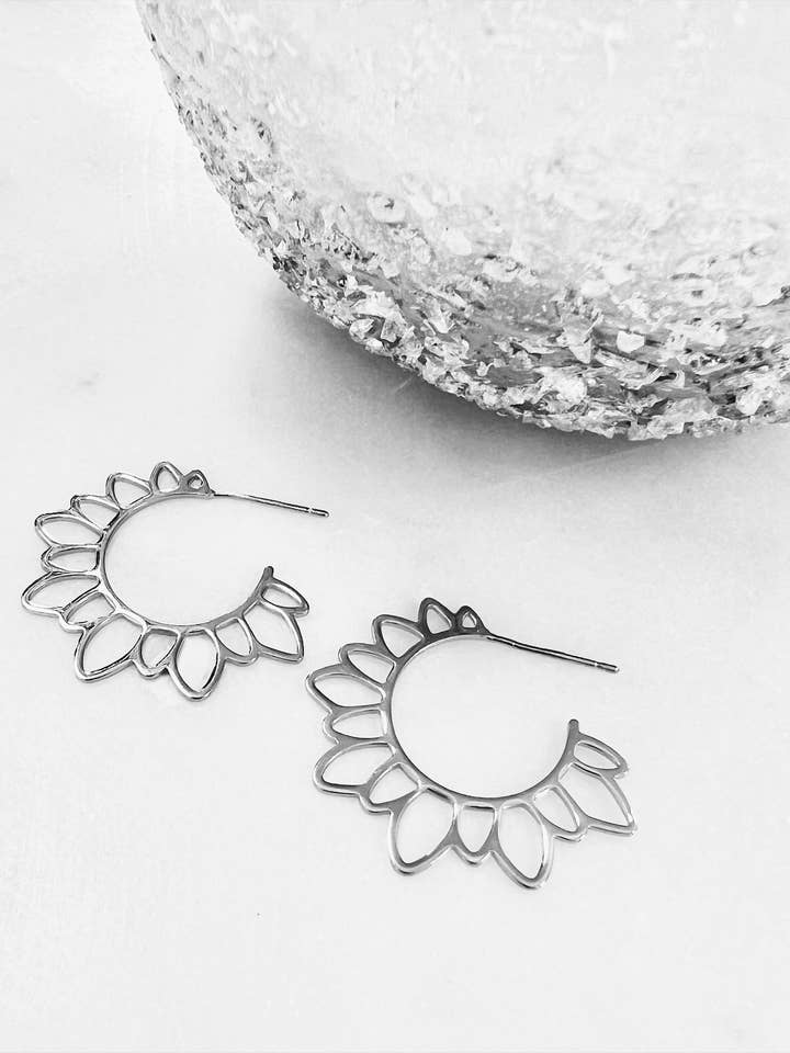 Silver Sunflower for wholesale by TLD Designs