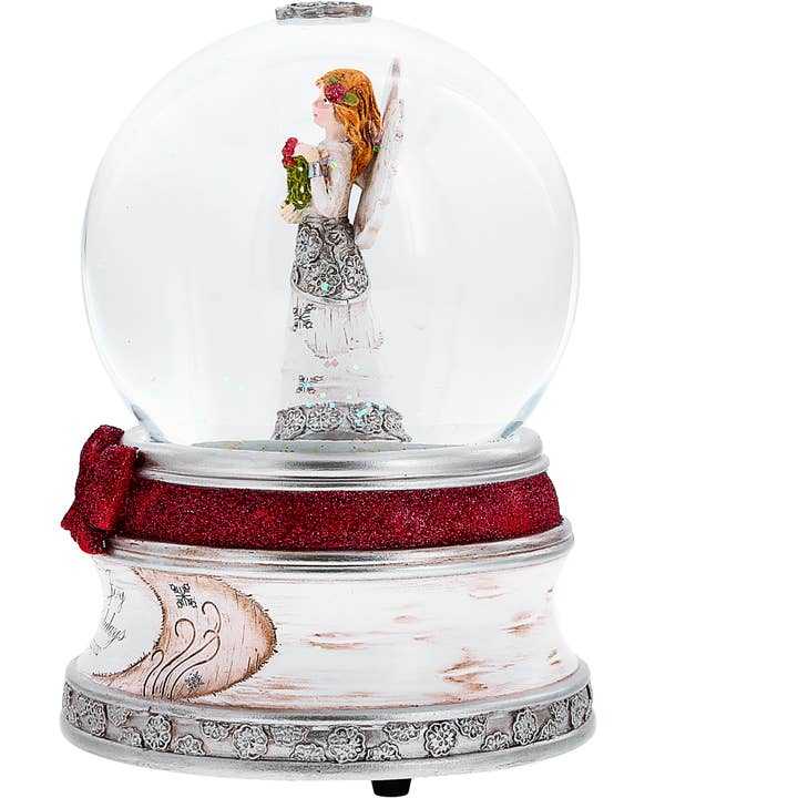 Pavilion - Wholesale Snow globe - Peace & Joy - 100mm Musical Water Globe1