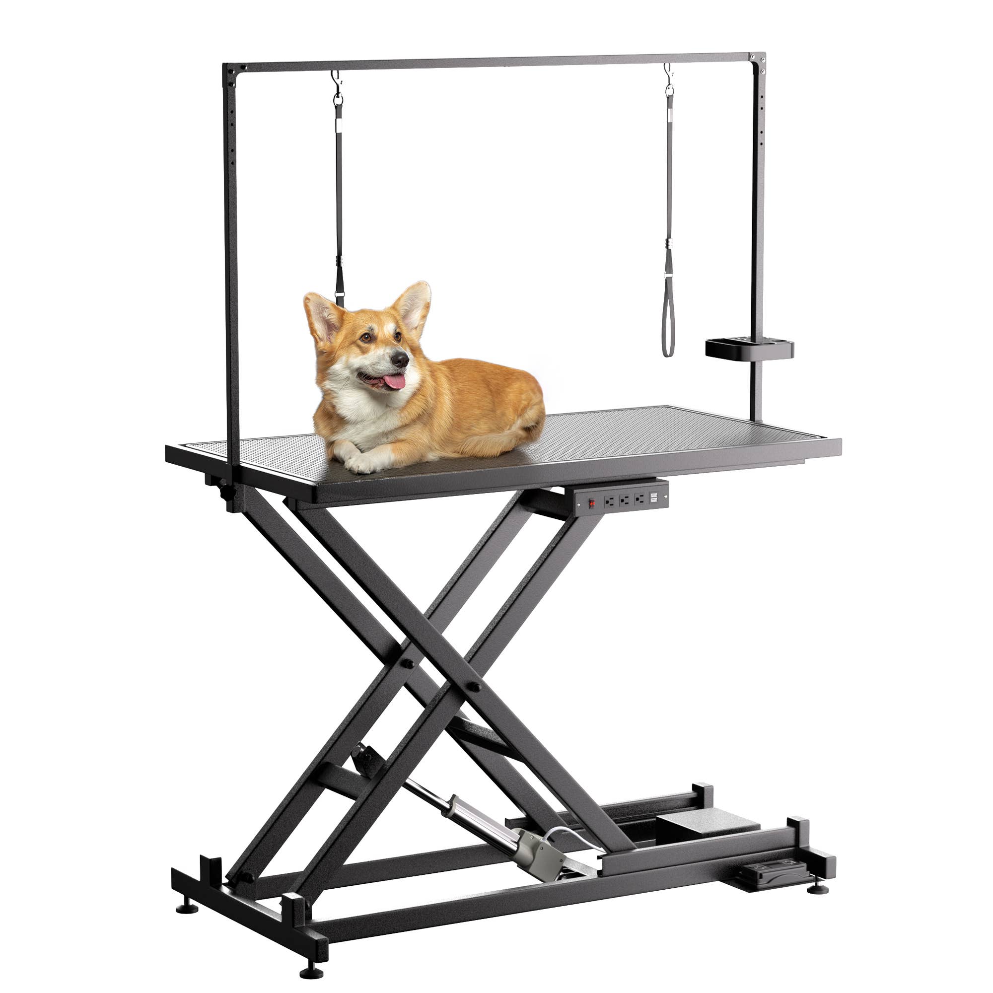 39F Inc. - Wholesale Pet Grooming Aid - Dog - 50" Electric Dog Grooming Table with Adjustable Height,Black0