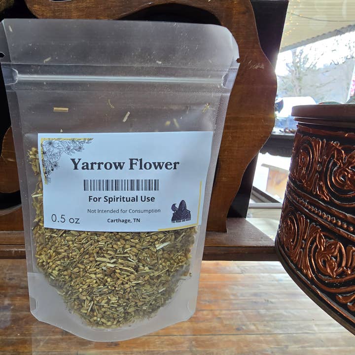 The Rouge and Raven – wholesale Herbs – Yarrow Flower Dried Herb for Spiritual Use1