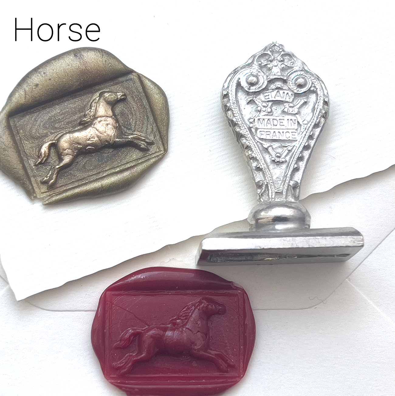 Papier Plume - Wholesale Rubber/Decorative Stamp - Wax Seals from France - Cast Pewter - 17 UNIQUE 3D Designs9