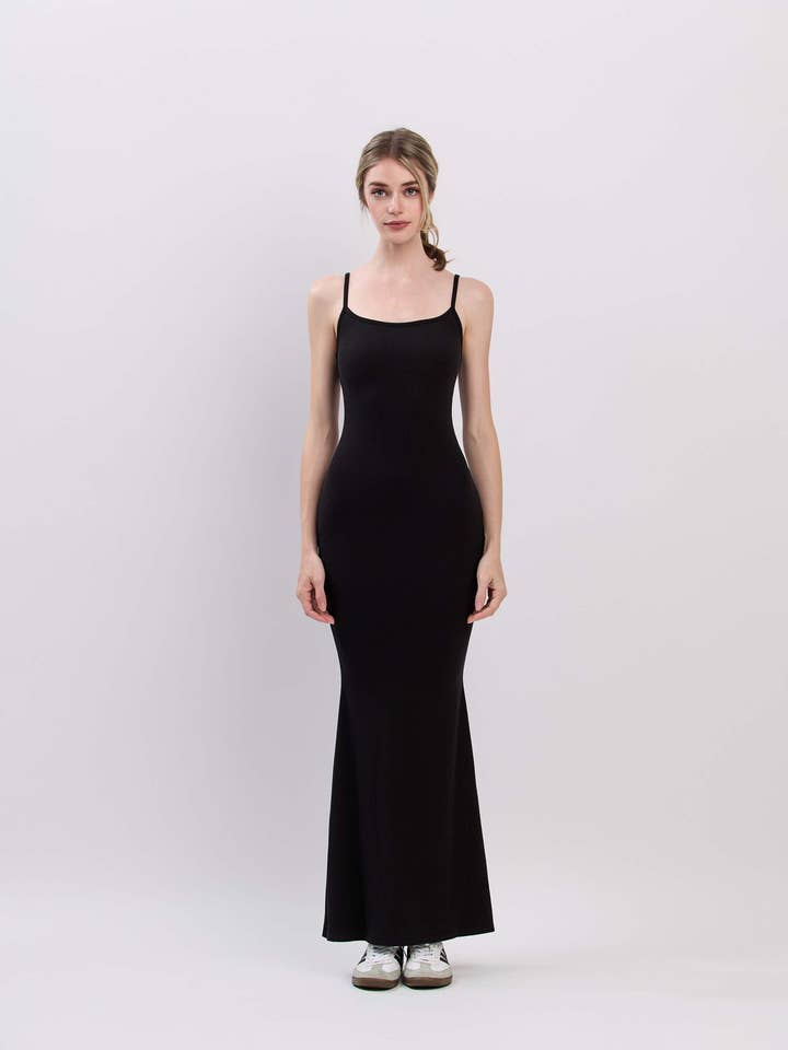 SLIP ON MAXI DRESS S3587A for wholesale by Signature 8