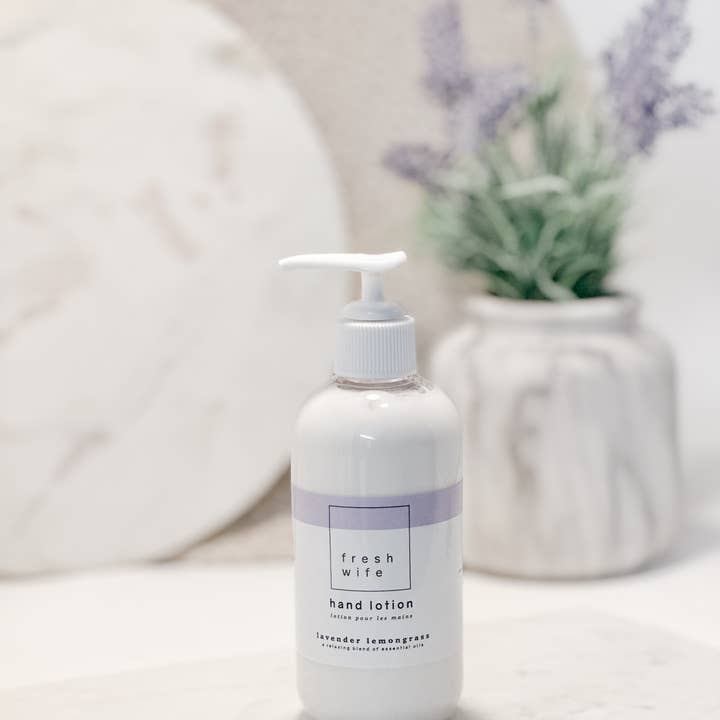 The Fresh Wife Soap Company - Wholesale Hand Cream/Lotion - Lavender Lemongrass Hand Lotion
