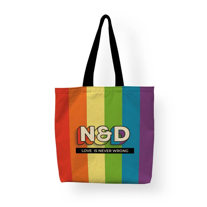 Tote: HBTQ Pride Block för wholesale av Sam and Zoey