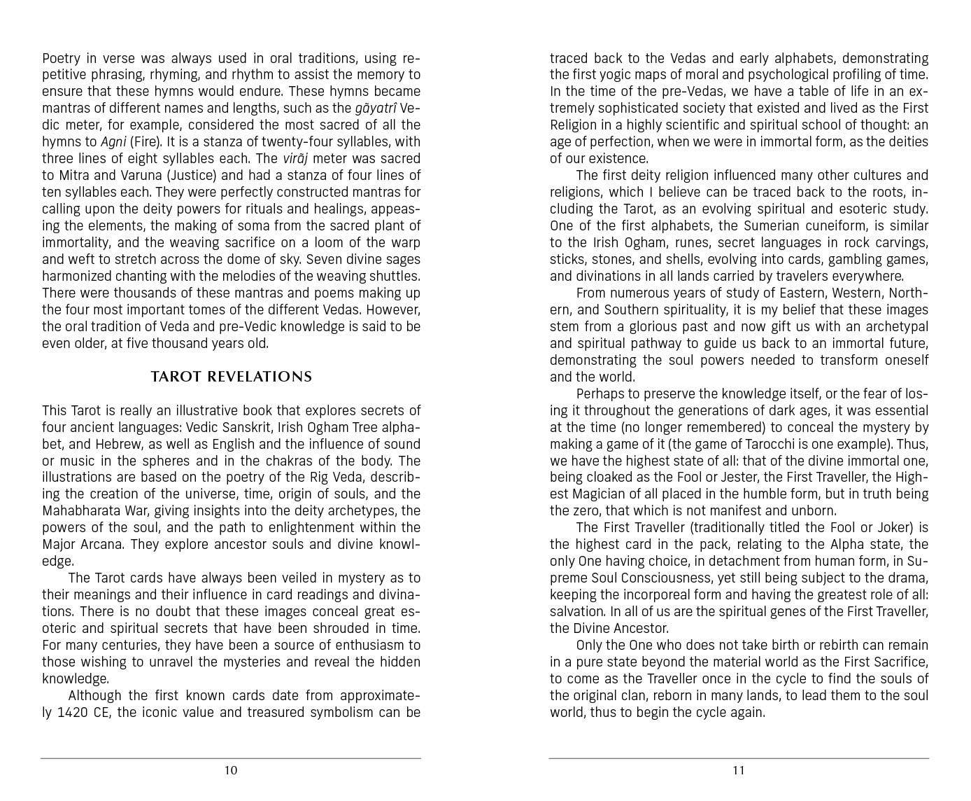 REDFeather - Venta al por mayor Cuerpo, mente y espíritu - El Tarot védico: Oriente se encuentra con Occidente7