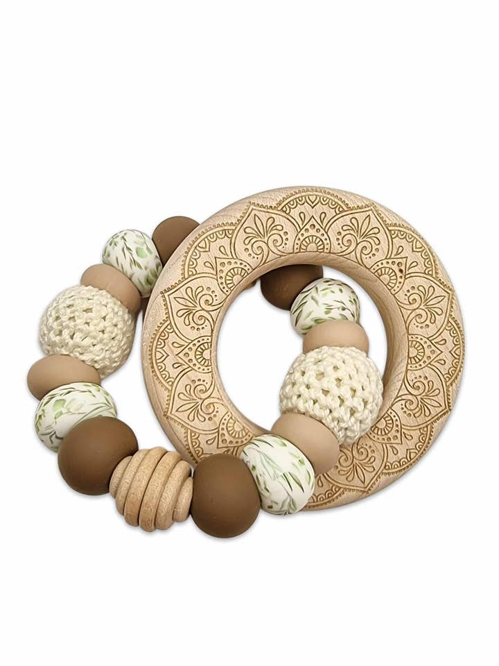 La Bohème - Vanilj // Träbitring för wholesale av Câlin Bohème